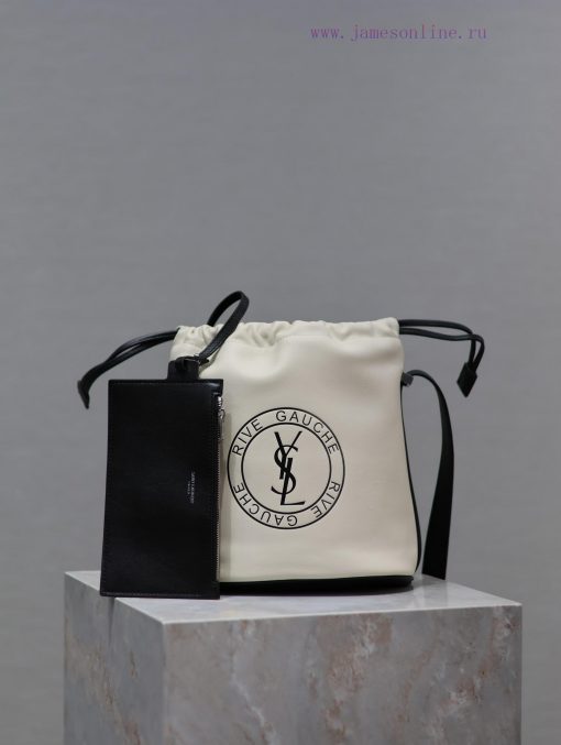 Yves Saint Laurent Bags RIVE GAUCHE crossbody bag is coming_Imported Italian cowhide badge design with logo, precise 5e6tbdzk