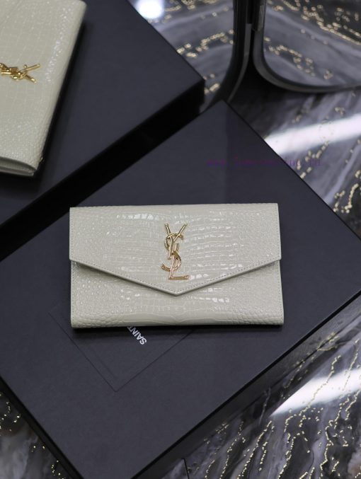 Yves Saint Laurent Bags UPTOWN_Large WalletThe classic crocodile embossed cowhide showcases its texture, with a nobl 2xqbr71n - Image 5