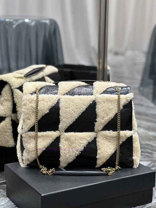 Yves Saint Laurent Bags JAMIE-New Lamb Wool with Oil Wax SkinThe most eye-catching lamb wool oil wax leather must be r72m5epu - Image 8