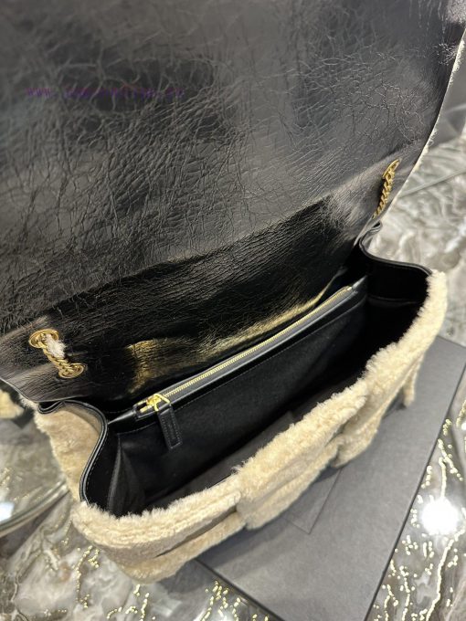 Yves Saint Laurent Bags JAMIE-New Lamb Wool with Oil Wax SkinThe most eye-catching lamb wool oil wax leather must be r72m5epu - Image 10