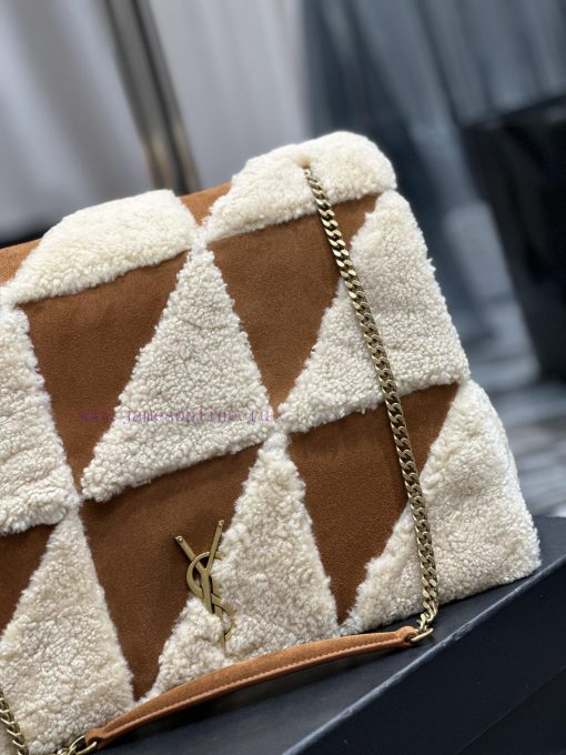 Yves Saint Laurent Bags JAMIE-New lamb wool with suedeThe most eye-catching lamb fur suede must be planted with gras zdb2g6sf - Image 4