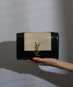 Yves Saint Laurent Bags NEW Black with ApricotKATE 20cm latest size, timeless style, irresistible super charm, a mus pr3h4k8f