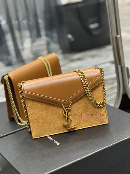 Yves Saint Laurent Bags CASSANDRA Matte Series_Italian gold buckle cowhide paired with frosted leather, decorated wi wolaswjw - Image 2
