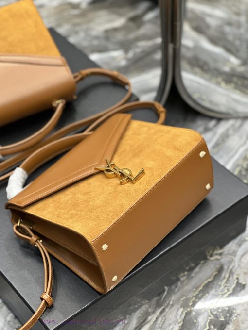 Yves Saint Laurent Bags _CASSANDRA_ Paired with suede briefcaseThe combination of different materials adds a sense o e2redn2p - Image 8