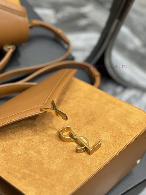 Yves Saint Laurent Bags _CASSANDRA_ Paired with suede briefcaseThe combination of different materials adds a sense o e2redn2p - Image 9