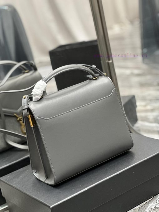 Yves Saint Laurent Bags _CASSANDRA_ Paired with suede briefcaseThe combination of different materials adds a sense o 7fcyx6xl - Image 7