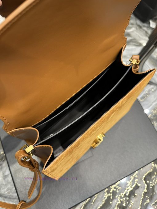 Yves Saint Laurent Bags _CASSANDRA_ Paired with suede briefcaseThe combination of different materials adds a sense o e2redn2p - Image 10