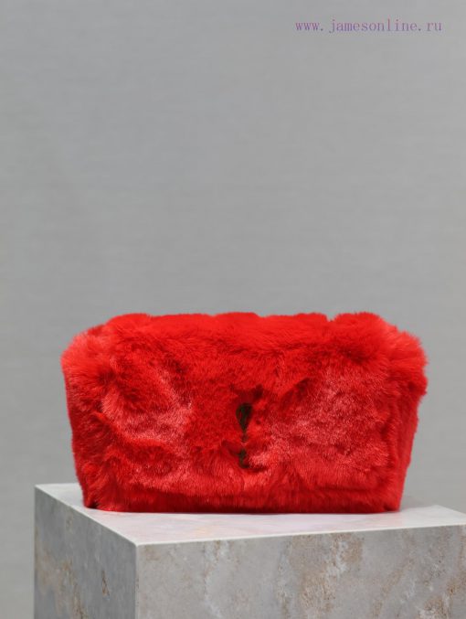 Yves Saint Laurent Bags Autumn and winter rabbit fur styles are out𝐊𝐚𝐭𝐞 _ Double sided bag launches suede&rabbit fur fs568klv - Image 2