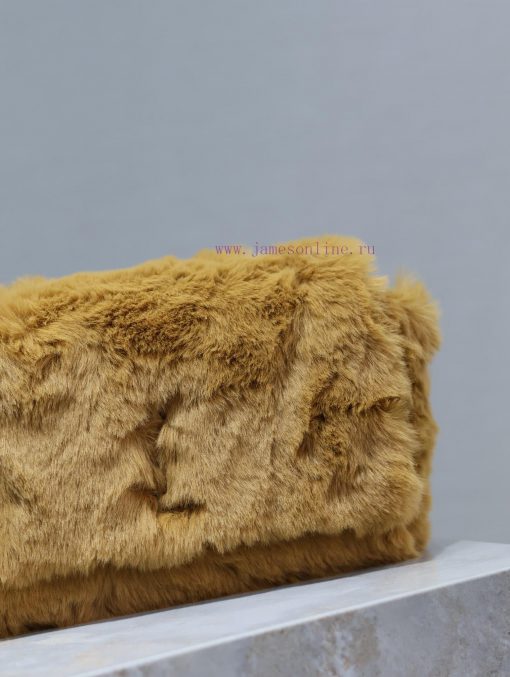 Yves Saint Laurent Bags Autumn and winter rabbit fur styles are out𝐊𝐚𝐭𝐞 _ Double sided bag launches suede&rabbit fur xfk3cxxy - Image 5
