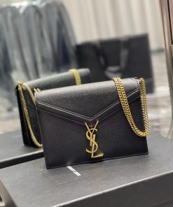 Yves Saint Laurent Bags 𝑪𝑨𝑺𝑺𝑨𝑵𝑫𝑹𝑨 _ Caviar and cowhideThe latest synchronized CASSANDRA Italian imported cowhide is 1tw1ftiw