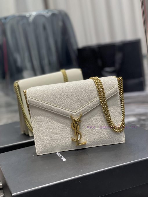 Yves Saint Laurent Bags 𝑪𝑨𝑺𝑺𝑨𝑵𝑫𝑹𝑨 _ Caviar and cowhideThe latest synchronized CASSANDRA Italian imported cowhide is lnp0g95m - Image 2
