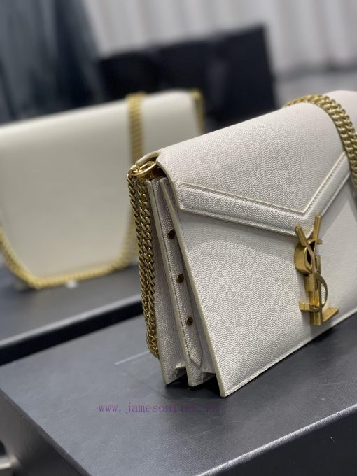 Yves Saint Laurent Bags 𝑪𝑨𝑺𝑺𝑨𝑵𝑫𝑹𝑨 _ Caviar and cowhideThe latest synchronized CASSANDRA Italian imported cowhide is lnp0g95m - Image 4