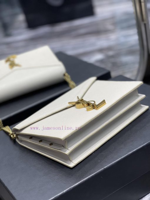 Yves Saint Laurent Bags 𝑪𝑨𝑺𝑺𝑨𝑵𝑫𝑹𝑨 _ Caviar and cowhideThe latest synchronized CASSANDRA Italian imported cowhide is lnp0g95m - Image 6