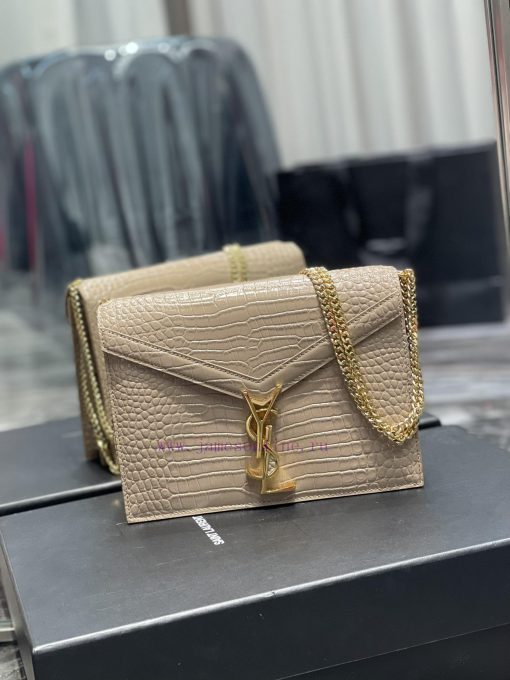Yves Saint Laurent Bags 𝑪𝑨𝑺𝑺𝑨𝑵𝑫𝑹𝑨 _ Crocodile patterned cowhideThe latest synchronized CASSANDRA Italian imported cr 7ettvvgg