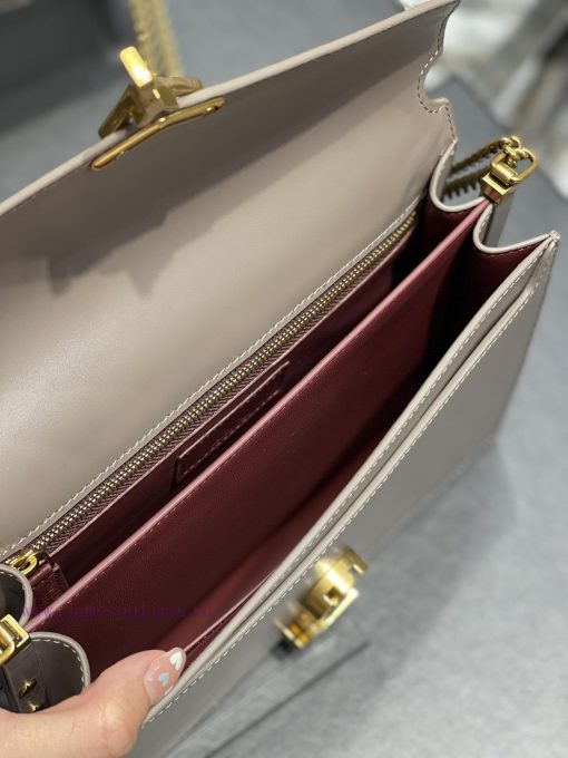 Yves Saint Laurent Bags 𝑪𝑨𝑺𝑺𝑨𝑵𝑫𝑹𝑨_The latest synchronized CASSANDRA bag is made of imported cowhide from Italy, with 5pjqd6eo - Image 9
