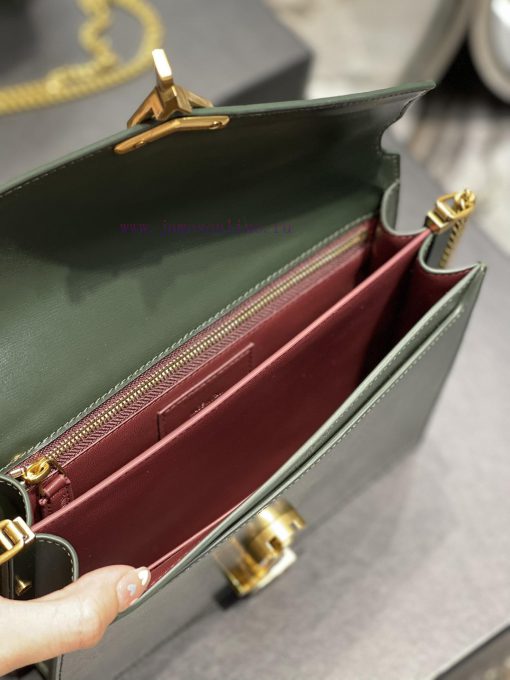 Yves Saint Laurent Bags 𝑪𝑨𝑺𝑺𝑨𝑵𝑫𝑹𝑨_The latest synchronized CASSANDRA bag is made of imported cowhide from Italy, with htfi7art - Image 9