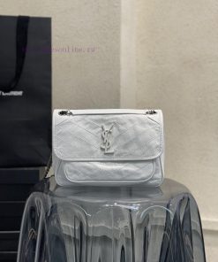Yves Saint Laurent Bags 𝐍𝐢𝐤𝐢𝟐𝟖𝐜𝐦 _ Pure whiteBreakthrough in using used oil wax cowhide, the waxing effect is a bit 3bokpw4o