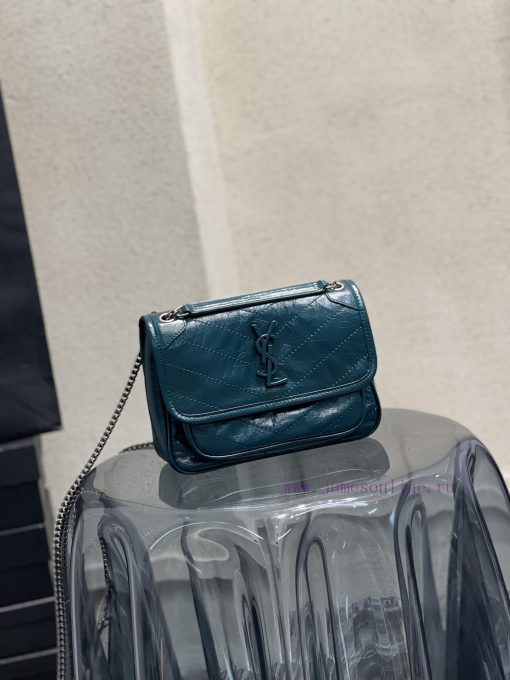 Yves Saint Laurent Bags 𝐍𝐢𝐤𝐢𝟐𝟐𝐜𝐦 _ Turquoise GreenThe most popular NIKI in history has launched the baby size, which 59fk3xa6 - Image 3