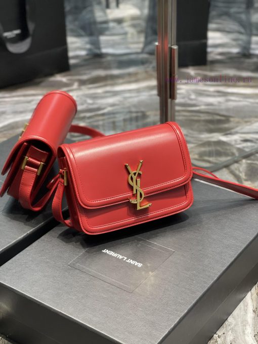 Yves Saint Laurent Bags 𝑺𝑶𝑳𝑭𝑬𝑹𝑰𝑵𝑶 𝑩𝑶𝑿 Big red gold button_19cmMust be popular, it conquered the entire fashion circl idbu3hac - Image 3