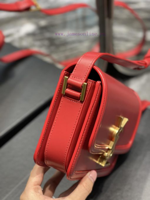 Yves Saint Laurent Bags 𝑺𝑶𝑳𝑭𝑬𝑹𝑰𝑵𝑶 𝑩𝑶𝑿 Big red gold button_19cmMust be popular, it conquered the entire fashion circl idbu3hac - Image 5