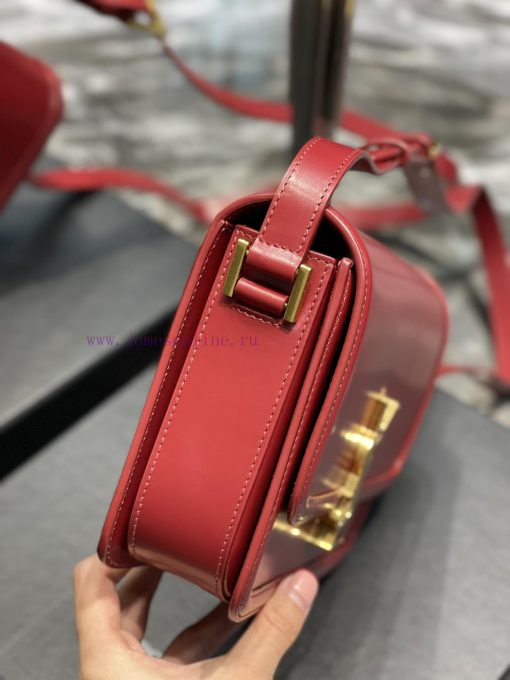 Yves Saint Laurent Bags 𝑺𝑶𝑳𝑭𝑬𝑹𝑰𝑵𝑶 𝑩𝑶𝑿 Jujube red gold button_23cmMust be popular, it conquered the entire fashion ci 83vtbsja - Image 5