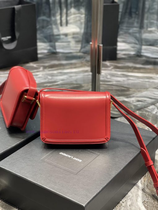 Yves Saint Laurent Bags 𝑺𝑶𝑳𝑭𝑬𝑹𝑰𝑵𝑶 𝑩𝑶𝑿 Big red gold button_19cmMust be popular, it conquered the entire fashion circl idbu3hac - Image 6