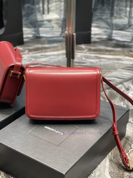 Yves Saint Laurent Bags 𝑺𝑶𝑳𝑭𝑬𝑹𝑰𝑵𝑶 𝑩𝑶𝑿 Jujube red gold button_23cmMust be popular, it conquered the entire fashion ci 83vtbsja - Image 6