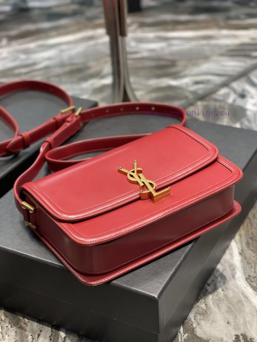 Yves Saint Laurent Bags 𝑺𝑶𝑳𝑭𝑬𝑹𝑰𝑵𝑶 𝑩𝑶𝑿 Jujube red gold button_23cmMust be popular, it conquered the entire fashion ci 83vtbsja - Image 7