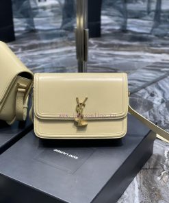 Yves Saint Laurent Bags 𝑺𝑶𝑳𝑭𝑬𝑹𝑰𝑵𝑶 𝑩𝑶𝑿 Apricot colored gold buckle_23cmMust be popular, it conquered the entire fashi 6uzlct4r