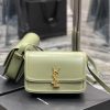 Yves Saint Laurent Bags 𝑺𝑶𝑳𝑭𝑬𝑹𝑰𝑵𝑶 𝑩𝑶𝑿 Avocado green gold button_23cmMust be popular, it conquered the entire fashion v981o3p8