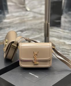 Yves Saint Laurent Bags 𝑺𝑶𝑳𝑭𝑬𝑹𝑰𝑵𝑶 𝑩𝑶𝑿 Naked pink gold buckle_19cmMust be popular, it conquered the entire fashion ci vsh1gsyc