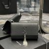 Yves Saint Laurent Bags Eternal ClassicKATE 24cm black caviar fringe style_Definitely an eternal classic of Yangshul oz8llssx