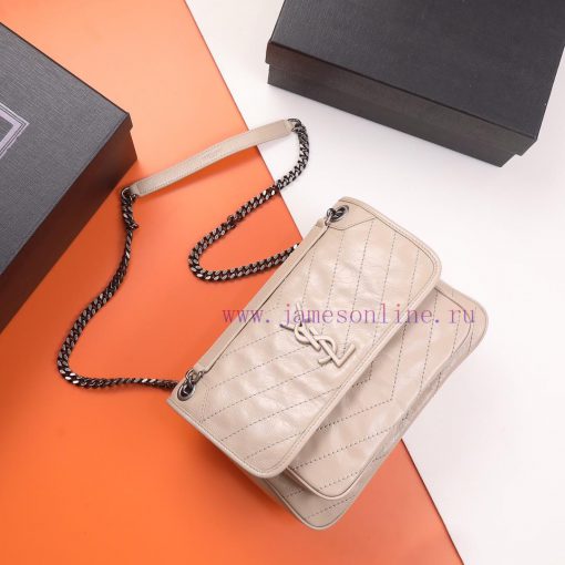 Yves Saint Laurent Bags Background original order 𝑁𝑖𝑘𝑖 28 𝑐𝑚 _ Black breakthrough uses old oil wax cowhide, the waxi bc895d2z - Image 2