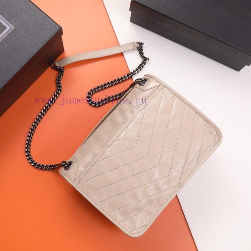 Yves Saint Laurent Bags Background original order 𝑁𝑖𝑘𝑖 28 𝑐𝑚 _ Black breakthrough uses old oil wax cowhide, the waxi bc895d2z - Image 4
