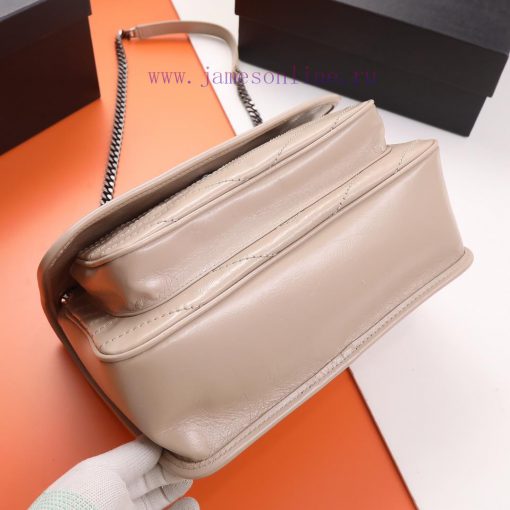 Yves Saint Laurent Bags Background original order 𝑁𝑖𝑘𝑖 28 𝑐𝑚 _ Black breakthrough uses old oil wax cowhide, the waxi bc895d2z - Image 8