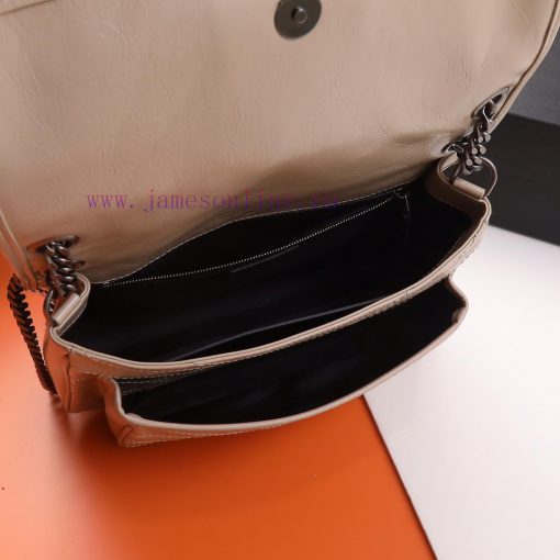 Yves Saint Laurent Bags Background original order 𝑁𝑖𝑘𝑖 28 𝑐𝑚 _ Black breakthrough uses old oil wax cowhide, the waxi bc895d2z - Image 9
