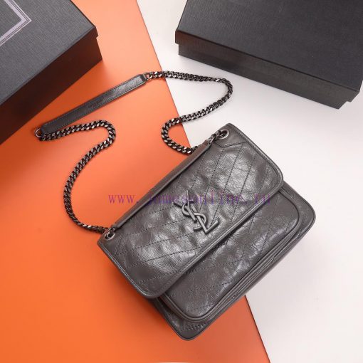 Yves Saint Laurent Bags Background original order 𝑁𝑖𝑘𝑖 28 𝑐𝑚 _ Black breakthrough uses old oil wax cowhide, the waxi 2gdkmmm9