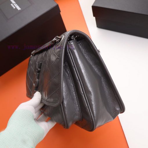 Yves Saint Laurent Bags Background original order 𝑁𝑖𝑘𝑖 28 𝑐𝑚 _ Black breakthrough uses old oil wax cowhide, the waxi 2gdkmmm9 - Image 3