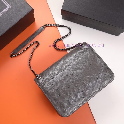 Yves Saint Laurent Bags Background original order 𝑁𝑖𝑘𝑖 28 𝑐𝑚 _ Black breakthrough uses old oil wax cowhide, the waxi 2gdkmmm9 - Image 4