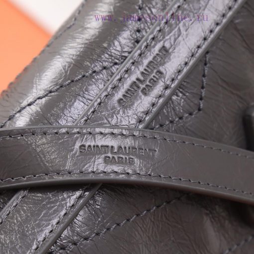 Yves Saint Laurent Bags Background original order 𝑁𝑖𝑘𝑖 28 𝑐𝑚 _ Black breakthrough uses old oil wax cowhide, the waxi 2gdkmmm9 - Image 6