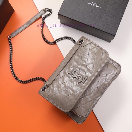 Yves Saint Laurent Bags Background original order 𝑁𝑖𝑘𝑖 28 𝑐𝑚 _ Black breakthrough uses old oil wax cowhide, the waxi l3yp8t0b - Image 2