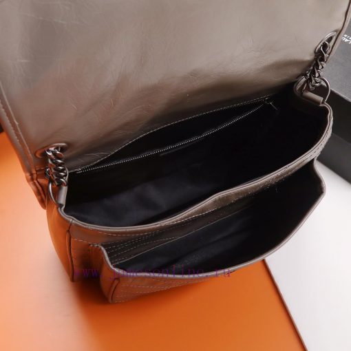 Yves Saint Laurent Bags Background original order 𝑁𝑖𝑘𝑖 28 𝑐𝑚 _ Black breakthrough uses old oil wax cowhide, the waxi l3yp8t0b - Image 9