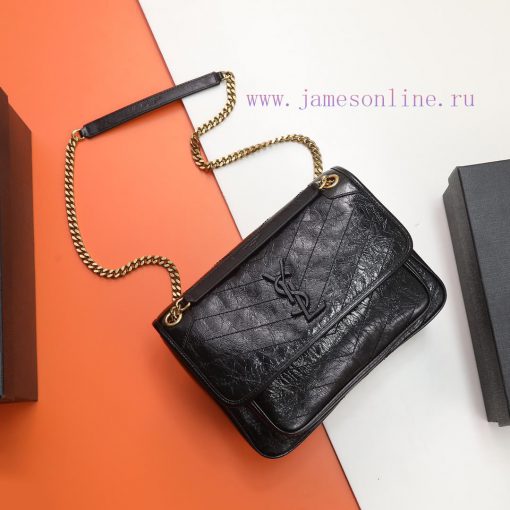 Yves Saint Laurent Bags Background original order 𝑁𝑖𝑘𝑖 28 𝑐𝑚 _ Black breakthrough uses old oil wax cowhide, the waxi 8ci51ih0