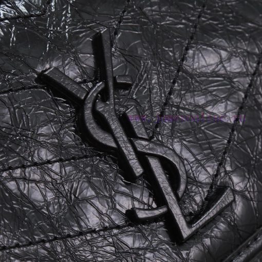 Yves Saint Laurent Bags Background original order 𝑁𝑖𝑘𝑖 28 𝑐𝑚 _ Black breakthrough uses old oil wax cowhide, the waxi 8ci51ih0 - Image 3