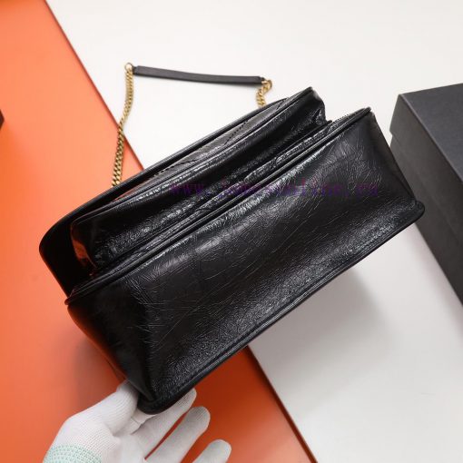 Yves Saint Laurent Bags Background original order 𝑁𝑖𝑘𝑖 28 𝑐𝑚 _ Black breakthrough uses old oil wax cowhide, the waxi 8ci51ih0 - Image 6