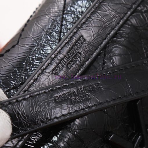 Yves Saint Laurent Bags Background original order 𝑁𝑖𝑘𝑖 28 𝑐𝑚 _ Black breakthrough uses old oil wax cowhide, the waxi 8ci51ih0 - Image 7