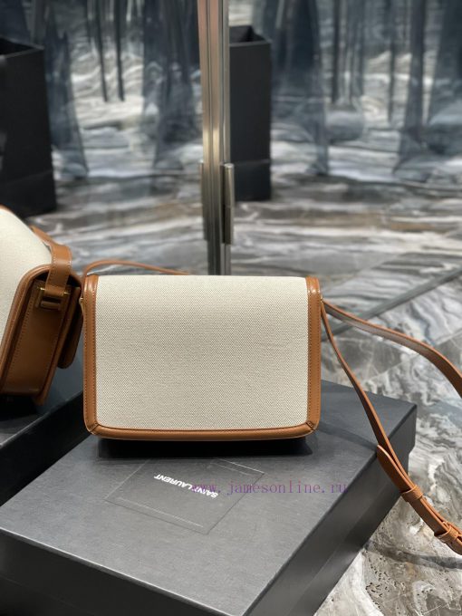 Yves Saint Laurent Bags 𝑺𝑶𝑳𝑭𝑬𝑹𝑰𝑵𝑶 𝑩𝑶𝑿 Brown with cotton and linen cloth, 2cmMust be popular, it conquered the entire j0idb78a - Image 6