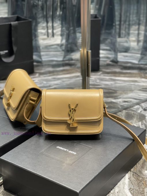 Yves Saint Laurent Bags 𝑺𝑶𝑳𝑭𝑬𝑹𝑰𝑵𝑶 𝑩𝑶𝑿 Milk tea colored gold button_19cmMust be popular, it conquered the entire fash z3xbnkoy