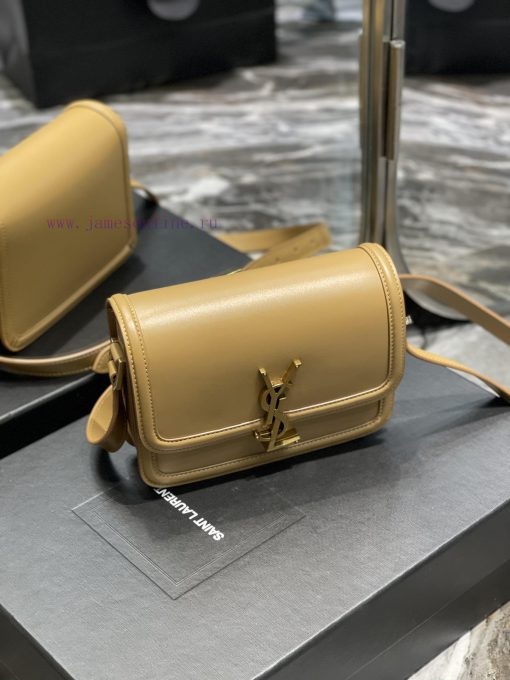 Yves Saint Laurent Bags 𝑺𝑶𝑳𝑭𝑬𝑹𝑰𝑵𝑶 𝑩𝑶𝑿 Milk tea colored gold button_19cmMust be popular, it conquered the entire fash z3xbnkoy - Image 4