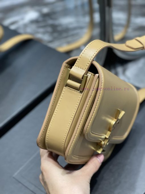 Yves Saint Laurent Bags 𝑺𝑶𝑳𝑭𝑬𝑹𝑰𝑵𝑶 𝑩𝑶𝑿 Milk tea colored gold button_19cmMust be popular, it conquered the entire fash z3xbnkoy - Image 5